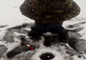 Zemledus makšķerēšana Krastiņos