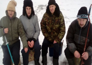 Zemledus makšķerēšana Krastiņos