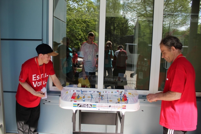 Filiāle "Kalkūni" Paralimpiskajā sporta dienā Rīgā